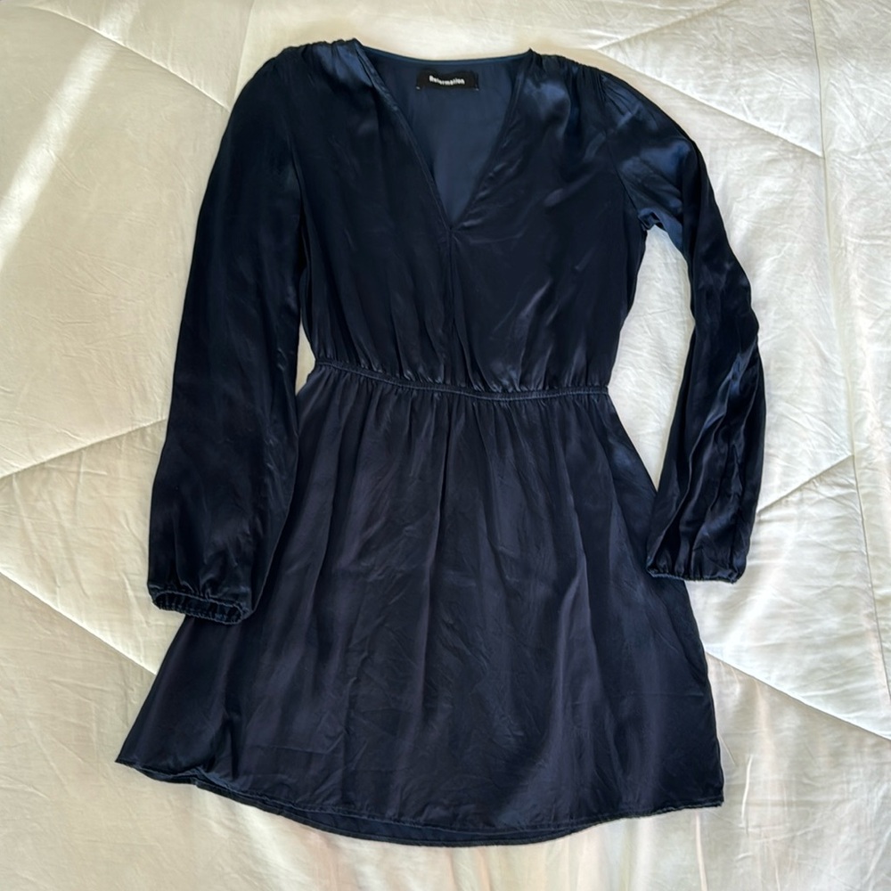 Reformation 100% Silk Mini Dress